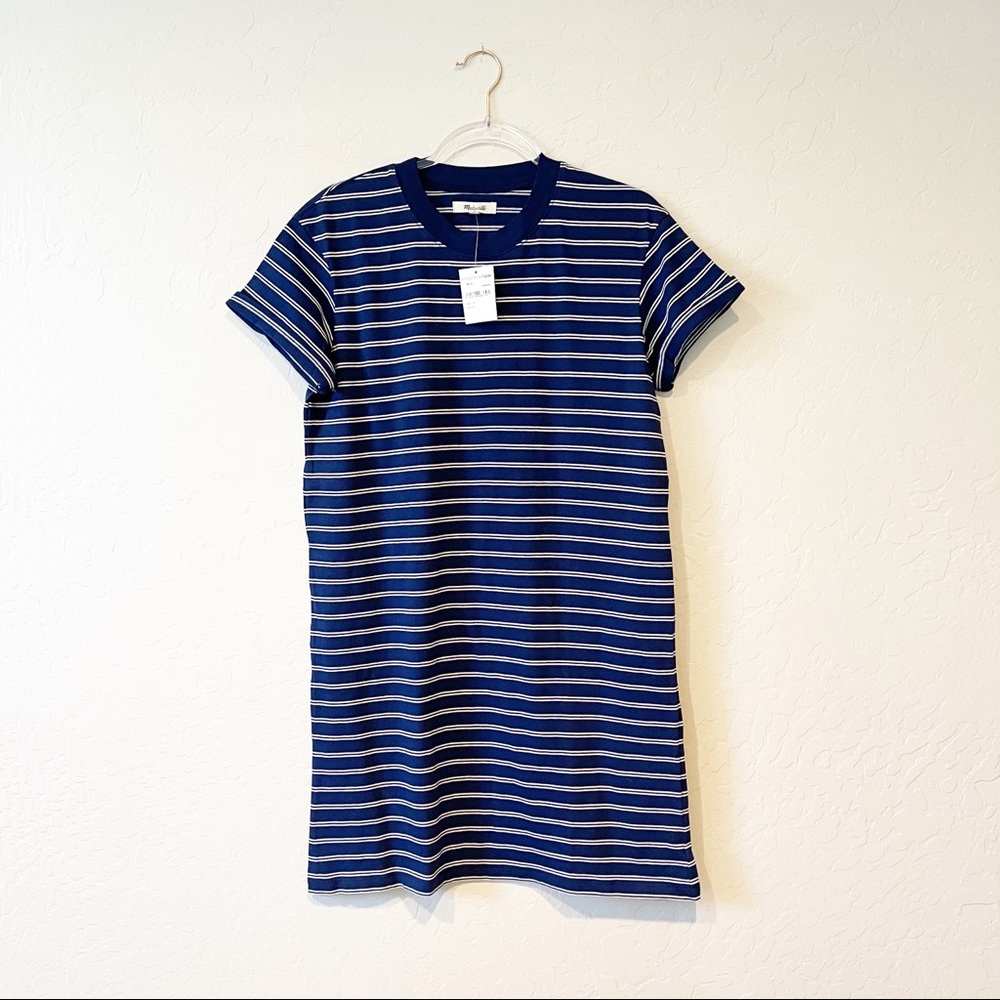Madewell 'Tina' Striped T-Shirt Dress - Picture 2 of 7
